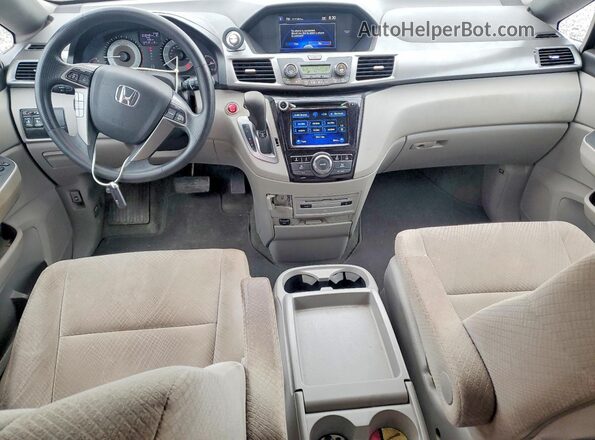 5FNRL5H30HB024094 2017 HONDA ODYSSEY Blue Առջևի վահանակի տեսք