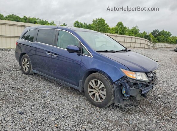 5FNRL5H30HB024094 2017 HONDA ODYSSEY Blue Առջևի աջ