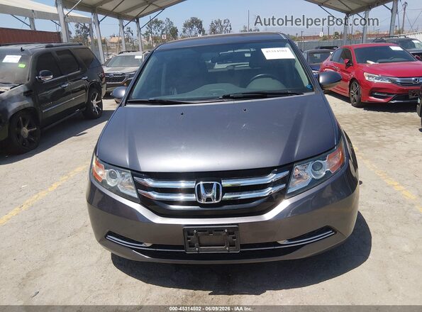 5FNRL5H32GB078429 2016 HONDA ODYSSEY Gray 