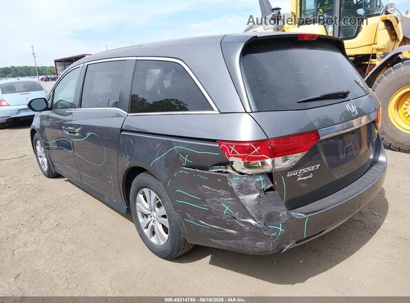 5FNRL5H32GB094064 2016 HONDA ODYSSEY Gray Rear left