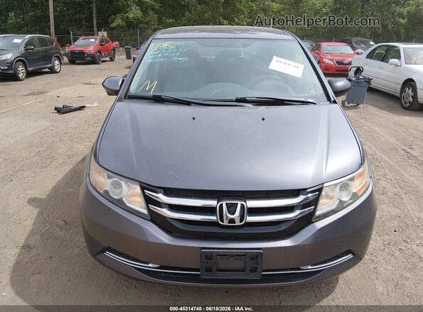 5FNRL5H32GB094064 2016 HONDA ODYSSEY Gray Instrument cluster view