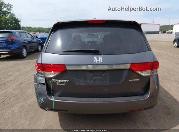 5FNRL5H32GB094064 2016 HONDA ODYSSEY Gray 