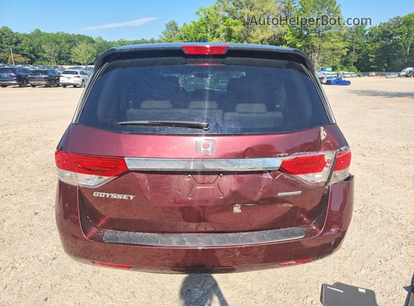 5FNRL5H32HB008320 2017 HONDA ODYSSEY Burgundy 