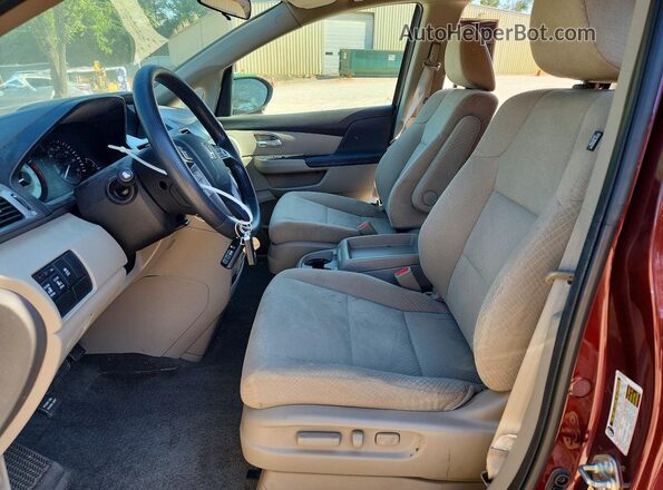 5FNRL5H32HB008320 2017 HONDA ODYSSEY Burgundy 