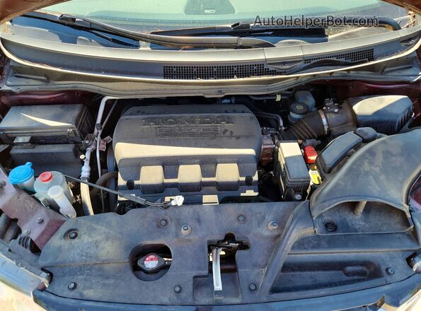 5FNRL5H32HB008320 2017 HONDA ODYSSEY Burgundy 