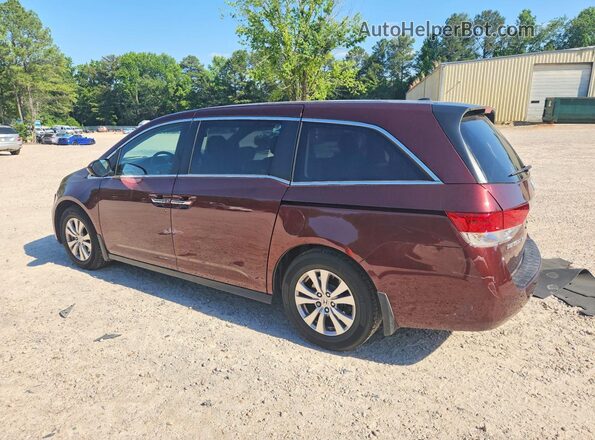 5FNRL5H32HB008320 2017 HONDA ODYSSEY Burgundy 