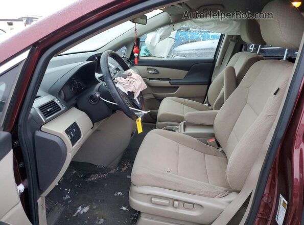 5FNRL5H33GB092811 2016 HONDA ODYSSEY Burgundy 