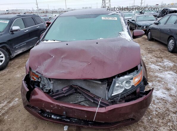 5FNRL5H33GB092811 2016 HONDA ODYSSEY Burgundy 