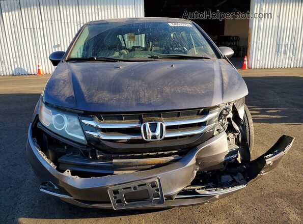 5FNRL5H33GB096471 2016 HONDA ODYSSEY Gray 