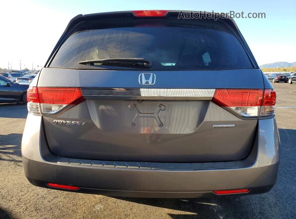 5FNRL5H33GB096471 2016 HONDA ODYSSEY Gray 