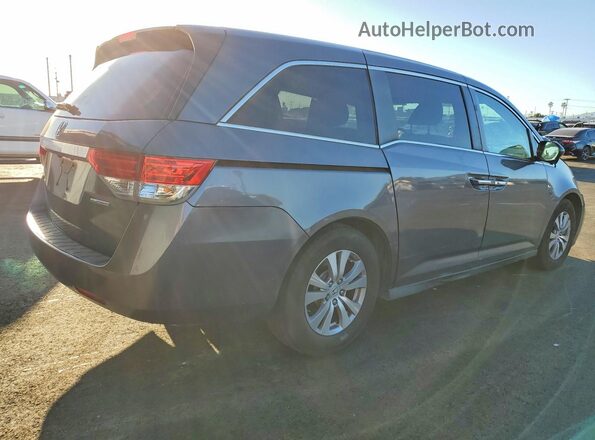 5FNRL5H33GB096471 2016 HONDA ODYSSEY Gray 