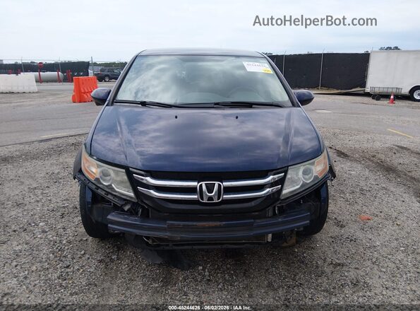 5FNRL5H33GB157544 2016 HONDA ODYSSEY Синий Вид задней части салона