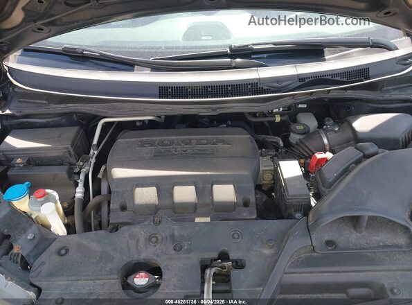 5FNRL5H33GB160511 2016 HONDA ODYSSEY Black Вид ззаду