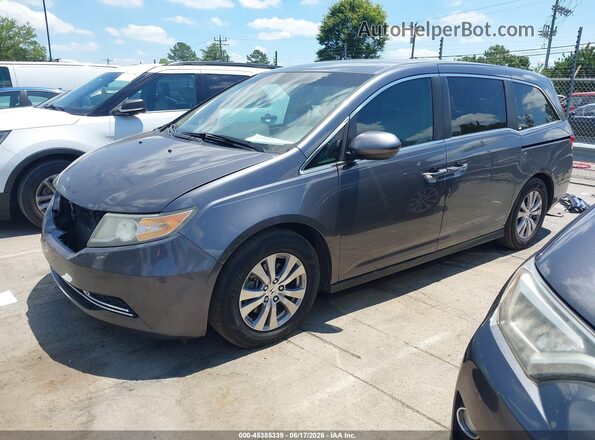 5FNRL5H34GB040975 2016 HONDA ODYSSEY Gray Przód lewy