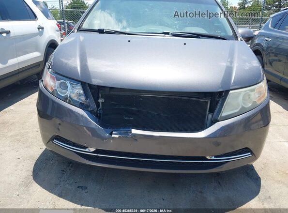 5FNRL5H34GB040975 2016 HONDA ODYSSEY Gray Widok z przodu