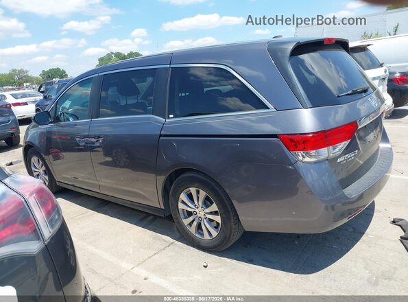 5FNRL5H34GB040975 2016 HONDA ODYSSEY Gray 
