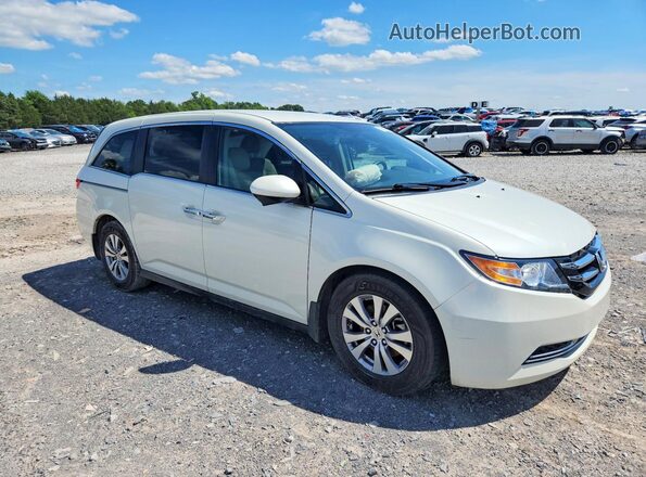 5FNRL5H36GB099087 2016 HONDA ODYSSEY White Front right
