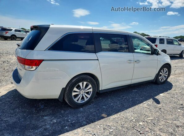 5FNRL5H36GB099087 2016 HONDA ODYSSEY White Rear right