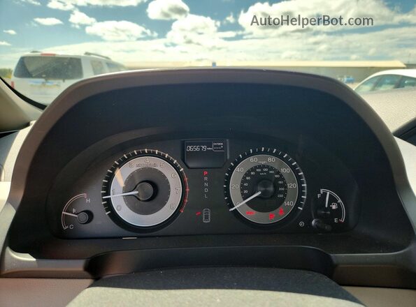 5FNRL5H36GB099087 2016 HONDA ODYSSEY White Instrument cluster view