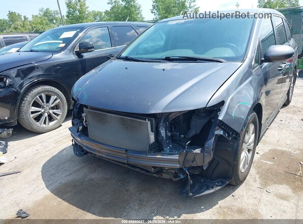 5FNRL5H36GB110833 2016 HONDA ODYSSEY Gray Вид спереду
