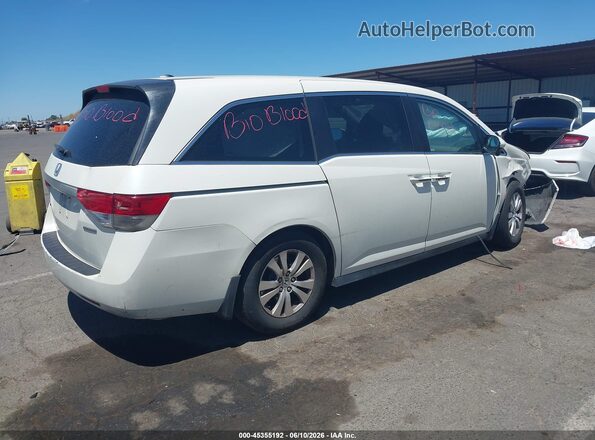 5FNRL5H36HB009809 2017 HONDA ODYSSEY White უკანა მარჯვენა
