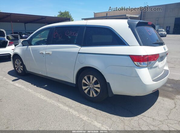 5FNRL5H36HB009809 2017 HONDA ODYSSEY White უკანა მარცხენა