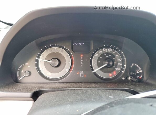 5FNRL5H36HB501191 2017 HONDA ODYSSEY Серый Вид щитка приборов