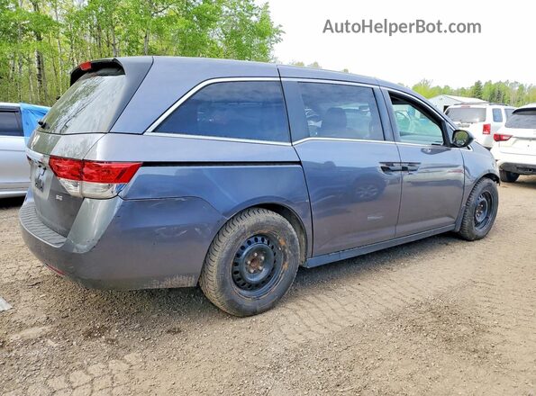5FNRL5H36HB501191 2017 HONDA ODYSSEY Серый Задняя правая четверть