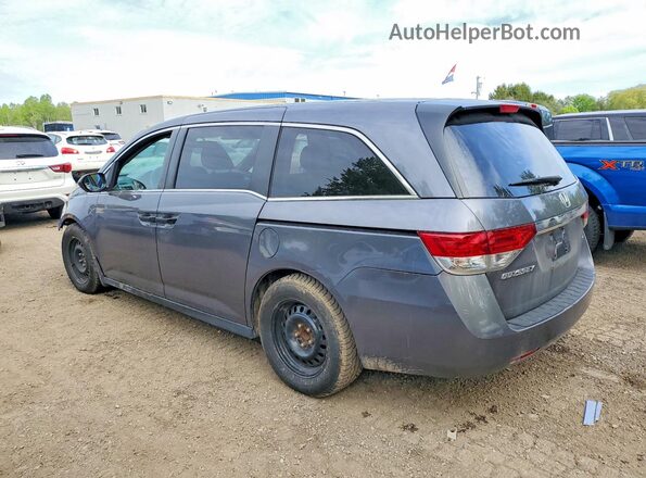 5FNRL5H36HB501191 2017 HONDA ODYSSEY Серый Задняя левая четверть
