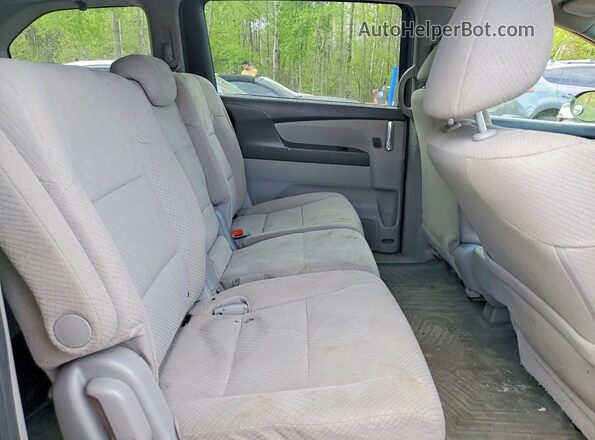 5FNRL5H36HB501191 2017 HONDA ODYSSEY Серый Вид задней части салона