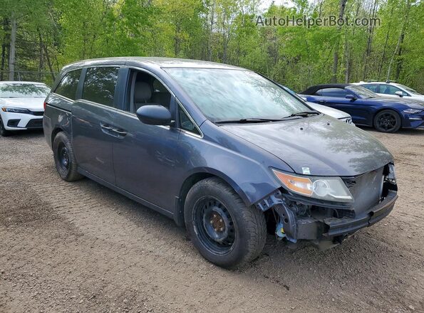 5FNRL5H36HB501191 2017 HONDA ODYSSEY Серый Передняя правая четверть