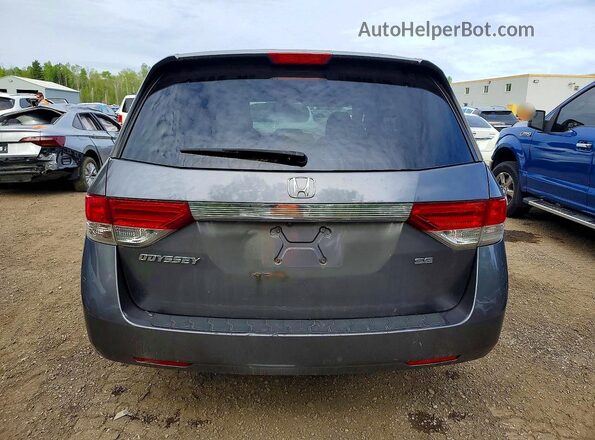 5FNRL5H36HB501191 2017 HONDA ODYSSEY Серый Вид сзади