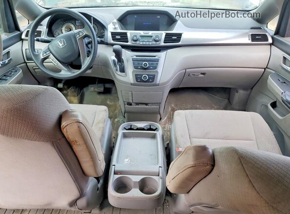 5FNRL5H36HB501191 2017 HONDA ODYSSEY Серый Вид панели приборов