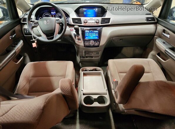5FNRL5H37HB008345 2017 HONDA ODYSSEY Blue 