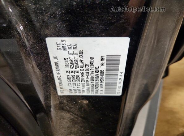 5FNRL5H37HB008345 2017 HONDA ODYSSEY Blue 