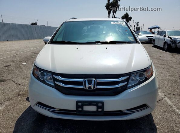 5FNRL5H38GB091282 2016 HONDA ODYSSEY White Front view