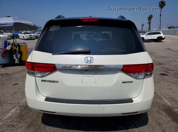 5FNRL5H38GB091282 2016 HONDA ODYSSEY White Rear view