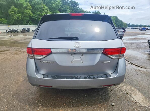 5FNRL5H38GB128301 2016 HONDA ODYSSEY Gray Rear view