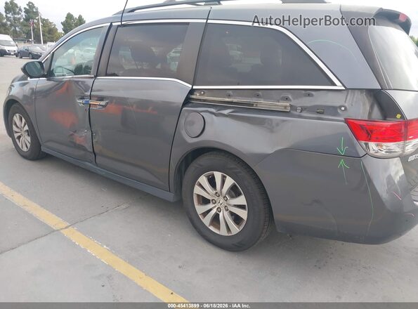 5FNRL5H39GB034301 2016 HONDA ODYSSEY Gray 