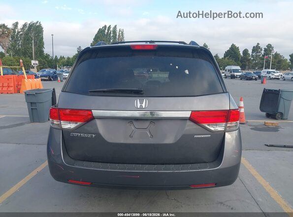 5FNRL5H39GB034301 2016 HONDA ODYSSEY Gray 