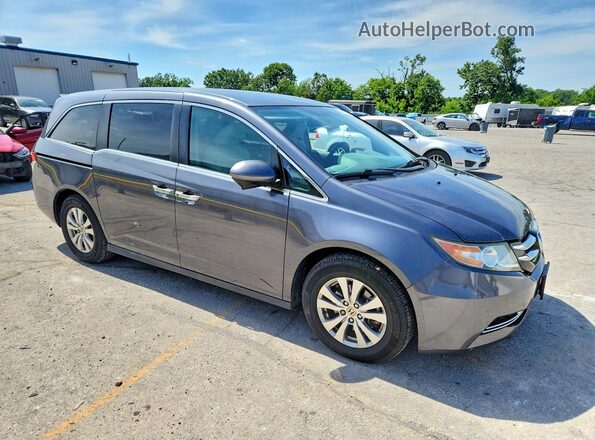 5FNRL5H39GB113144 2016 HONDA ODYSSEY Gray 