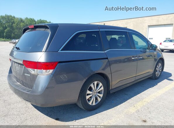 5FNRL5H39HB019203 2017 HONDA ODYSSEY Gray Հետևի աջ