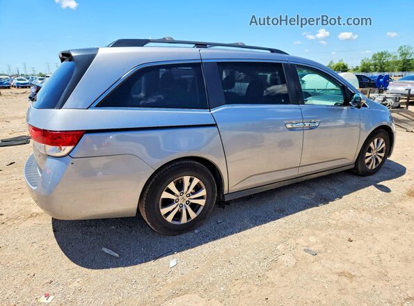 5FNRL5H3XHB007108 2017 HONDA ODYSSEY Серебряный Задняя правая четверть