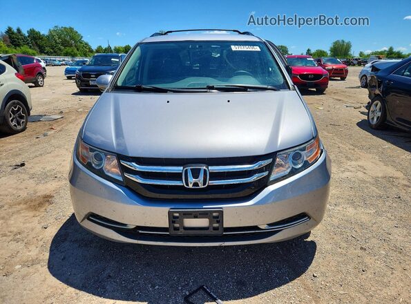 5FNRL5H3XHB007108 2017 HONDA ODYSSEY Серебряный Вид спереди