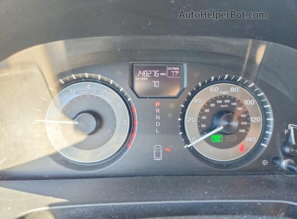 5FNRL5H3XHB007108 2017 HONDA ODYSSEY Серебряный Вид щитка приборов