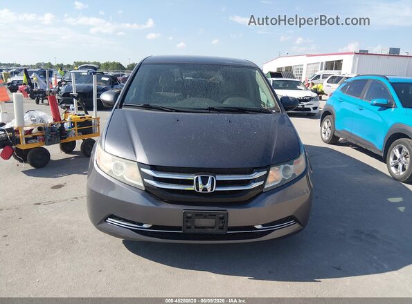 5FNRL5H42GB075376 2016 HONDA ODYSSEY Синий Вид щитка приборов