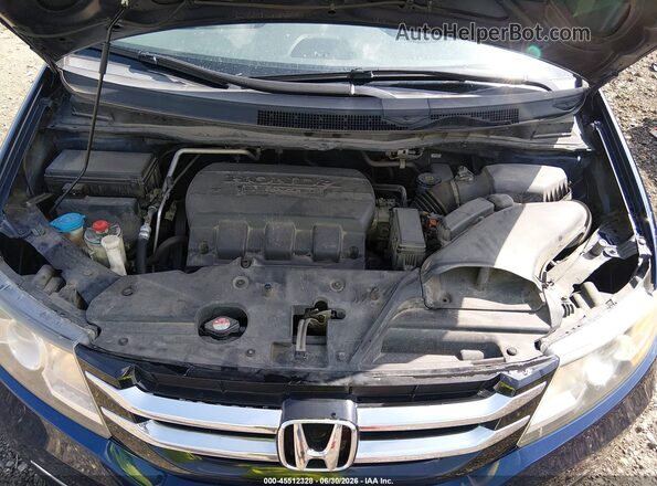 5FNRL5H45GB039178 2016 HONDA ODYSSEY Blue Vista trasera