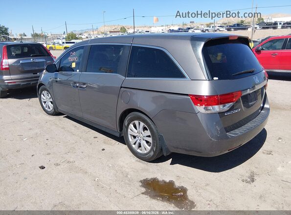 5FNRL5H45GB152001 2016 HONDA ODYSSEY Gray Trasero izquierdo