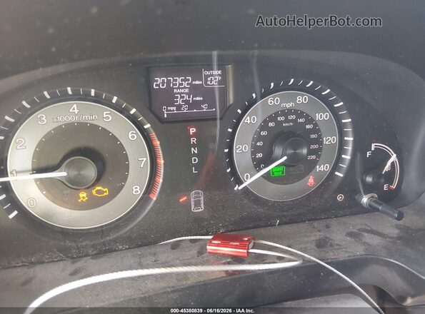 5FNRL5H45GB152001 2016 HONDA ODYSSEY Gray Vista de los asientos traseros