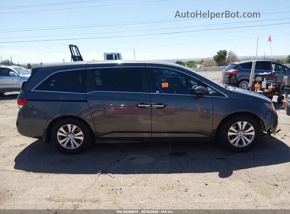 5FNRL5H45GB152001 2016 HONDA ODYSSEY Gray Vista interior trasera